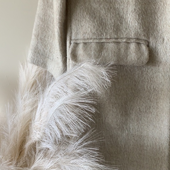 Cream H&M dress coat - Picture 4 of 4